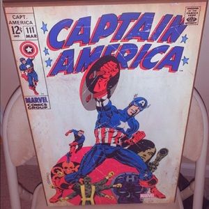 Captain America Wall Decor
